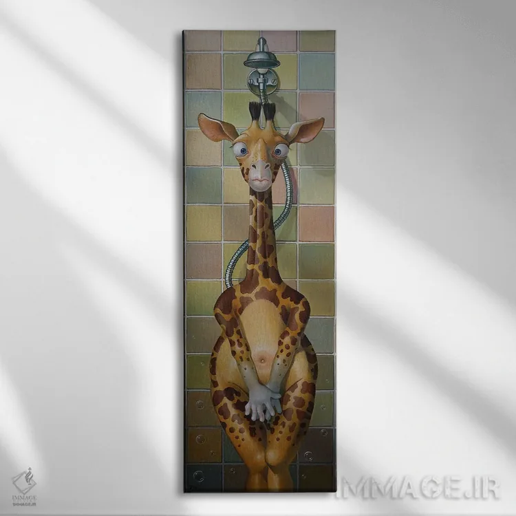 تابلو اوه! اثر فرانک وارمدام - نمای روبهرو روی دیوار