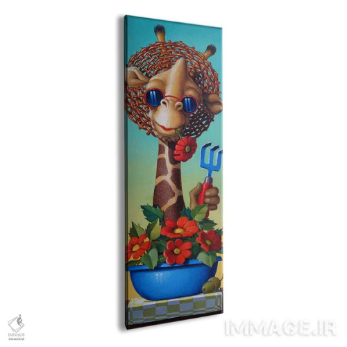 تابلو باغبان اثر فرانک وارمدام - نمای پرسپکتیو محصول