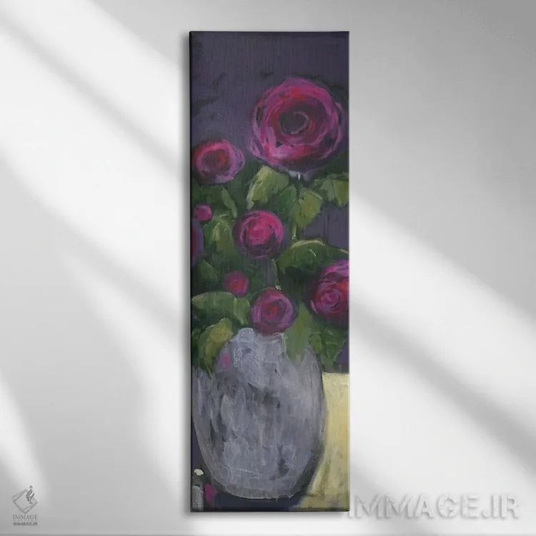 تابلو مهتاب ۱ اثر جورجیا ایدر - نمای روبهرو روی دیوار