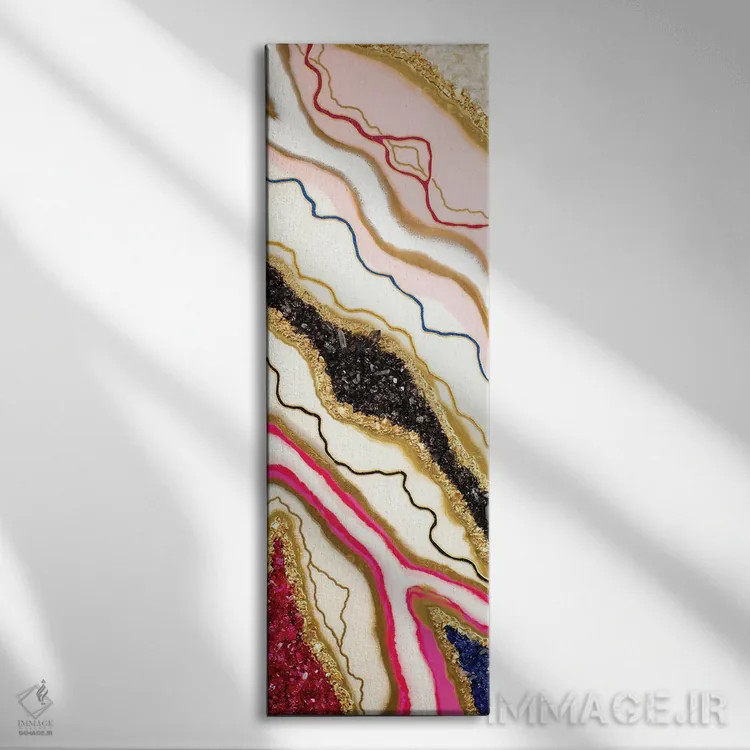 تابلو شکارچی خاطرات اثر گوگا استودیو (استودیوی هنری) - نمای روبهرو روی دیوار