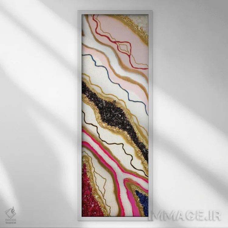 تابلو شکارچی خاطرات اثر گوگا استودیو (استودیوی هنری) - نمای قابدار سفید