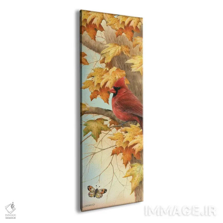 تابلو یاقوت پاییزی اثر جوردانو استودیو (استودیوی هنری) - نمای پرسپکتیو محصول