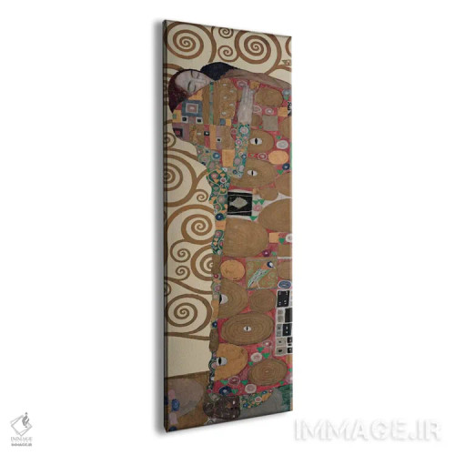 تابلو تحقق، عمودی اثر گوستاو کلیمت - نمای پرسپکتیو محصول