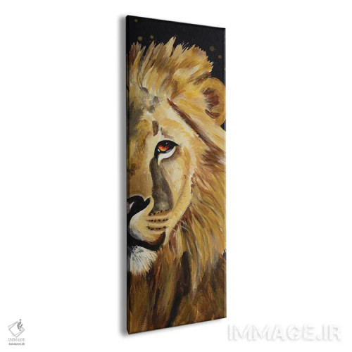 تابلو نیمرخ شیر اثر چلسیا گودریچ - نمای پرسپکتیو محصول