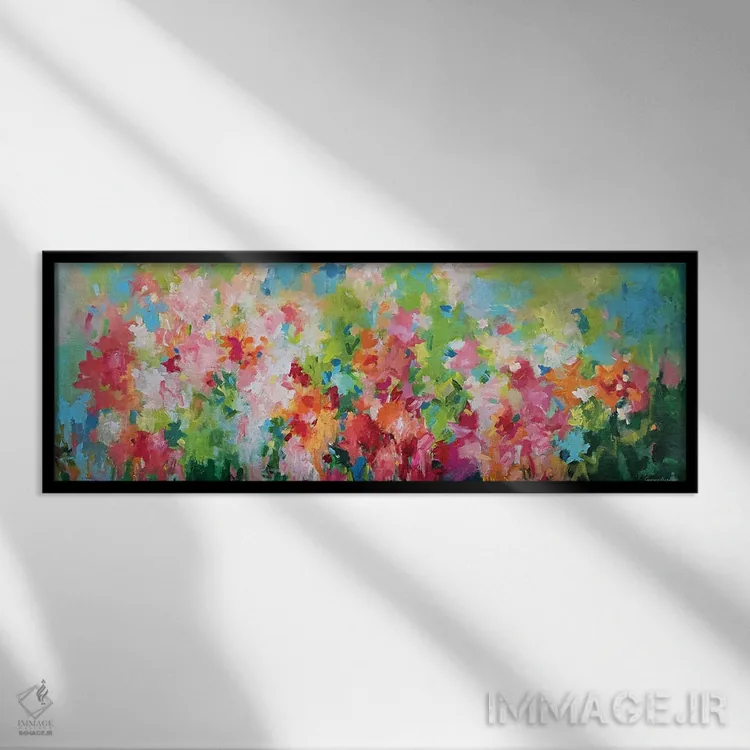 تابلو روزهای خوب تابستان اثر گِزیـن پوستما - نمای قابدار مشکی