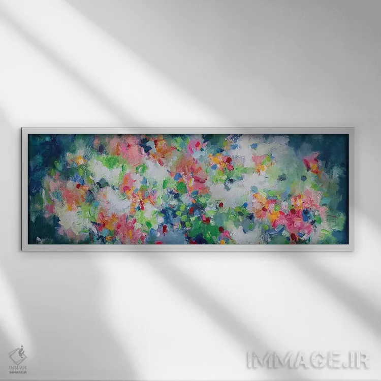 تابلو خاطرات شیرین اثر گِزیـن پوستما - نمای قابدار سفید