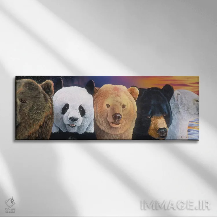 تابلو ارتباطات ۱ اثر گرائیم استیونسون - نمای روبهرو روی دیوار