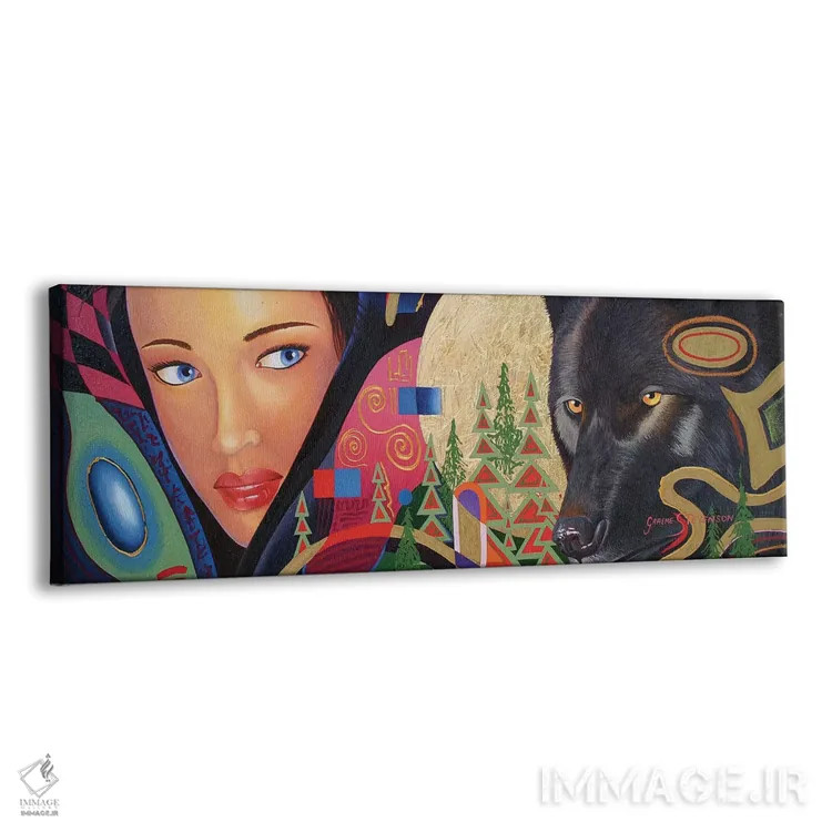 تابلو در جنگل اثر گرائیم استیونسون - نمای پرسپکتیو محصول