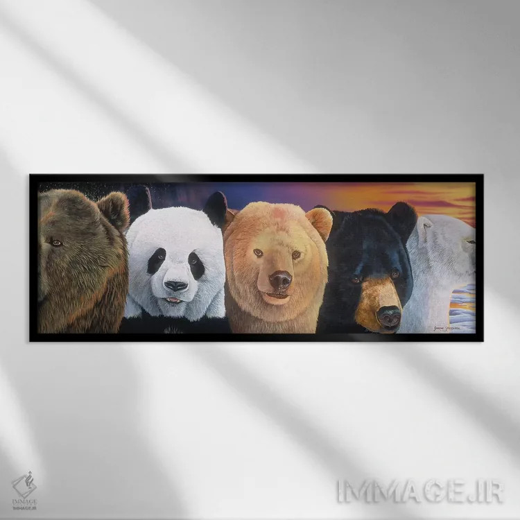 تابلو ارتباطات ۱ اثر گرائیم استیونسون - نمای قابدار مشکی