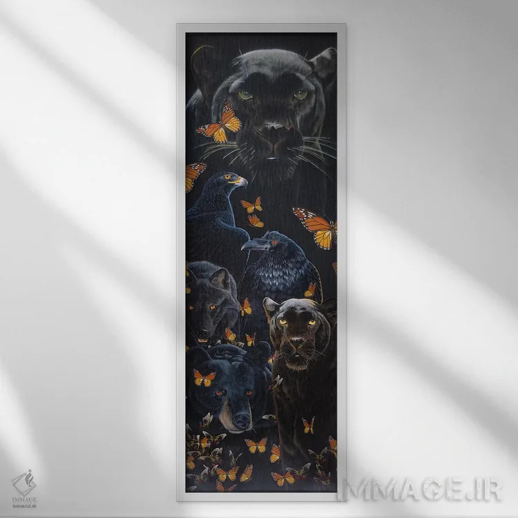 تابلو فرشتهٔ نگهبان ۲ اثر گرائیم استیونسون - نمای قابدار سفید