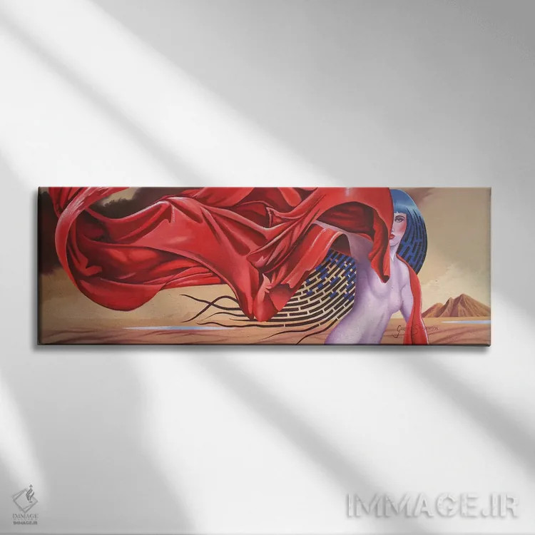 تابلو هوس دیجیتال اثر گرائیم استیونسون - نمای روبهرو روی دیوار