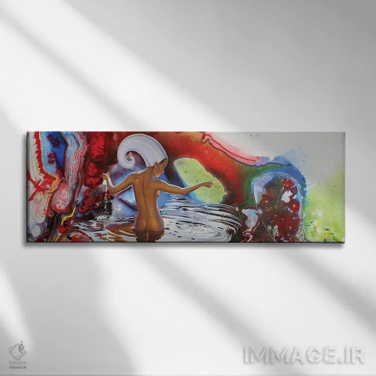 تابلو مادر زندگی اثر گرائیم استیونسون - نمای روبهرو روی دیوار