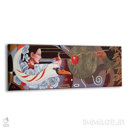 تابلو وسوسه حوا اثر گرائیم استیونسون - نمای پرسپکتیو محصول