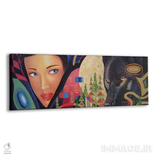 تابلو در جنگل اثر گرائیم استیونسون - نمای پرسپکتیو محصول