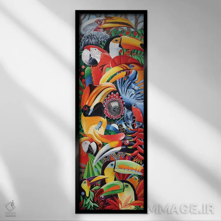 تابلو سرت را بالا بگیر اثر گرائیم استیونسون - نمای قابدار مشکی