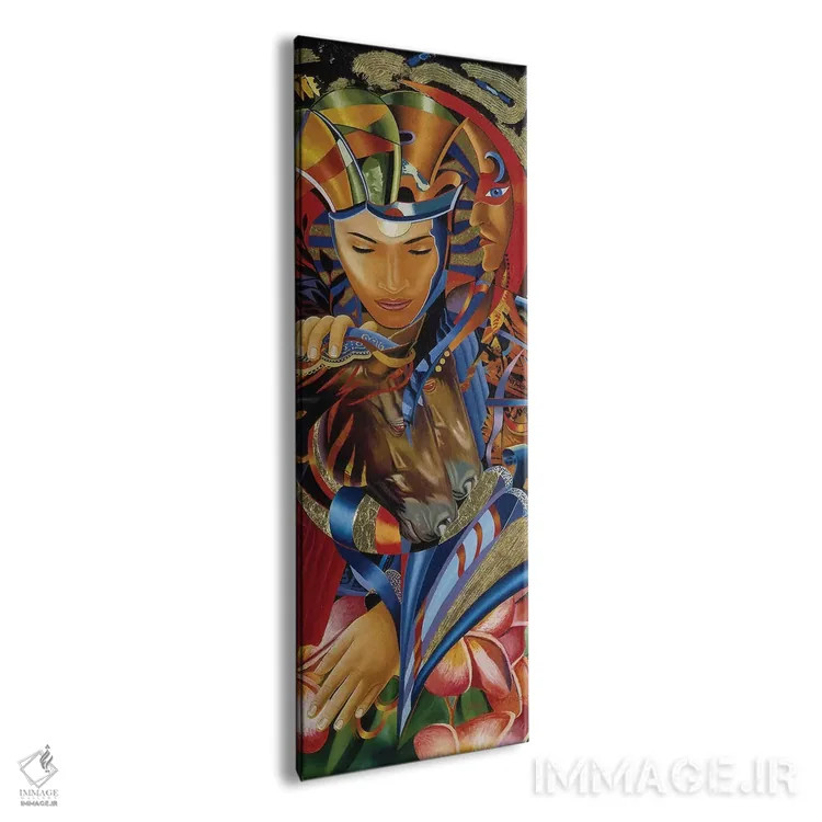 تابلو طلوع ایزیس (ایزدبانوی مصر باستان) اثر گرائیم استیونسون - نمای پرسپکتیو محصول