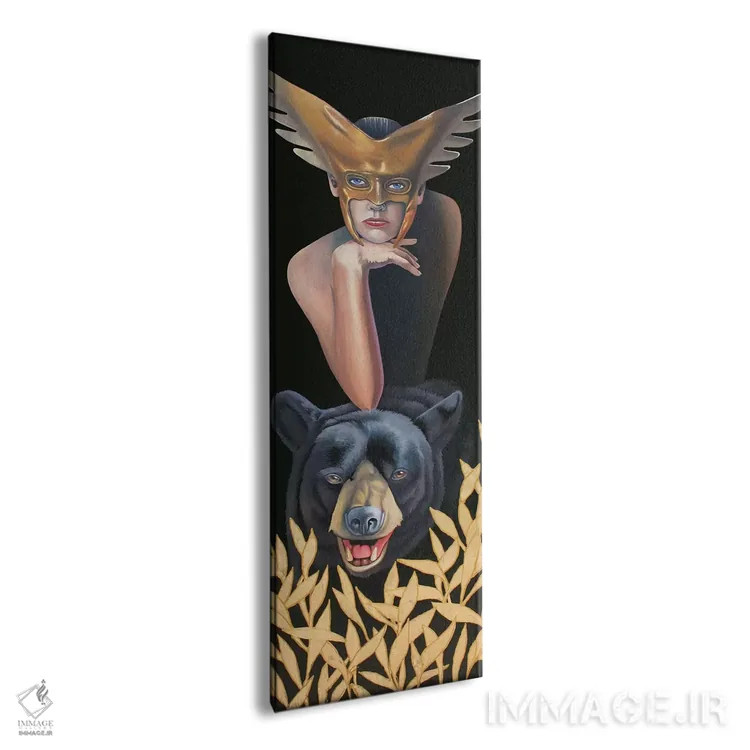 تابلو نگهبان طبیعت وحش اثر گرائیم استیونسون - نمای پرسپکتیو محصول