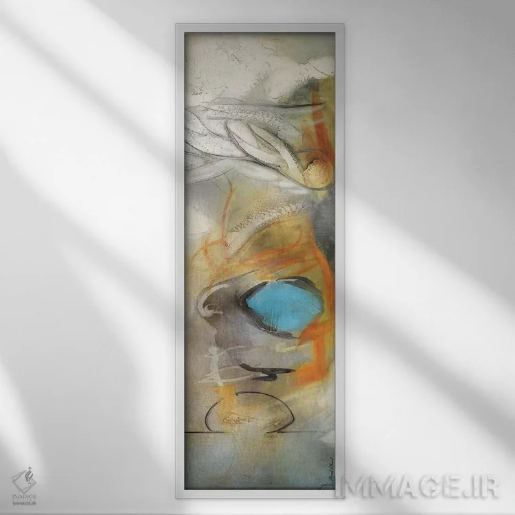 تابلو بخش فرشته ۲ (اسپانیایی) اثر گابریلا ویارریل - نمای قابدار سفید