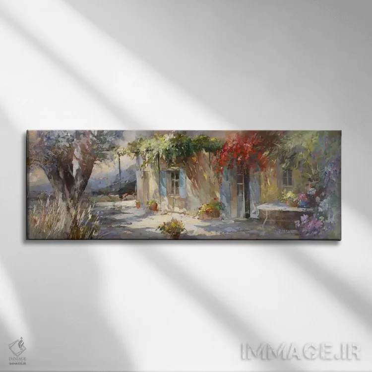 تابلو باغینو ۲ اثر ویلم هنراتس - نمای روبهرو روی دیوار