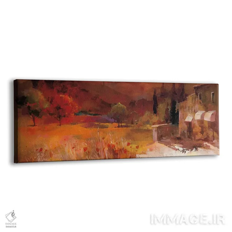 تابلو توسکانی رمانتیک ۲ (ایتالیا) اثر ویلم هنراتس - نمای پرسپکتیو محصول