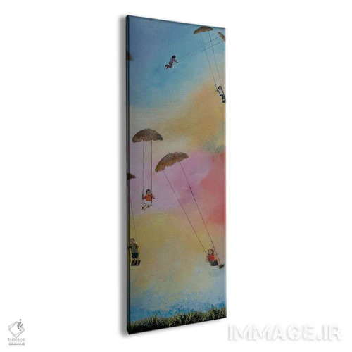 تابلو نیزهزدن یا چرخیدن ۱ اثر هانک پرهبوم - نمای پرسپکتیو محصول