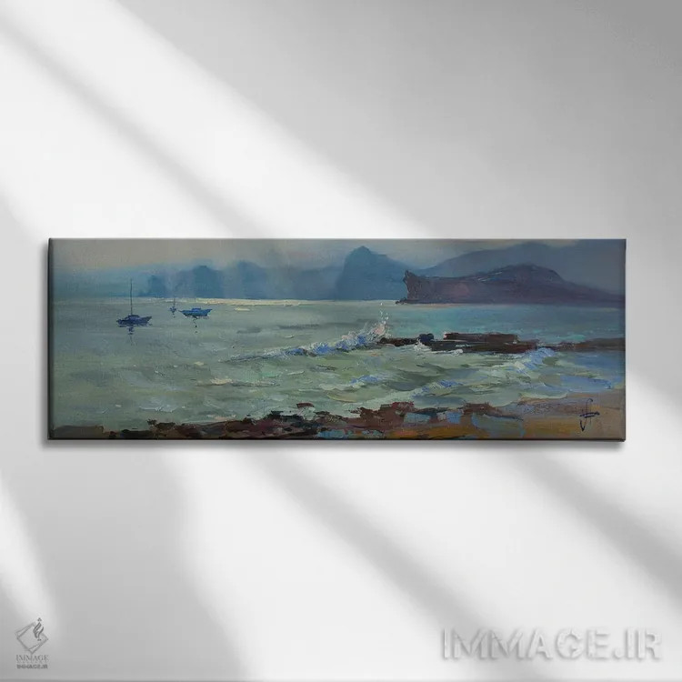 تابلو سوداک کپسل (نام منطقهای) اثر کنتس آرت (هنرمند یا استودیو) - نمای روبهرو روی دیوار