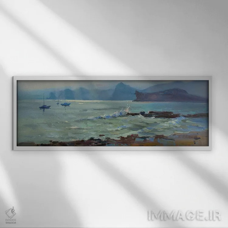 تابلو سوداک کپسل (نام منطقهای) اثر کنتس آرت (هنرمند یا استودیو) - نمای قابدار سفید