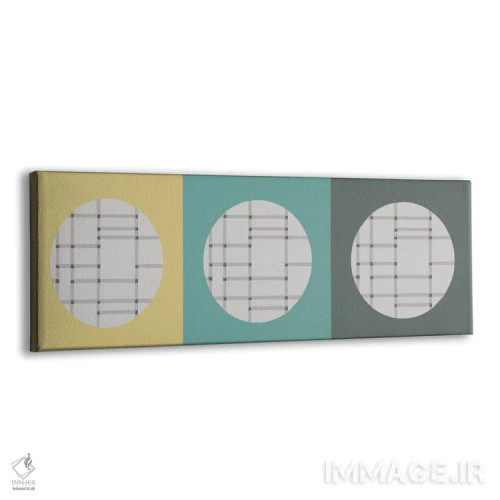 تابلو سه دایرهای اثر همینگوی دیزاین (استودیو طراحی) - نمای پرسپکتیو محصول