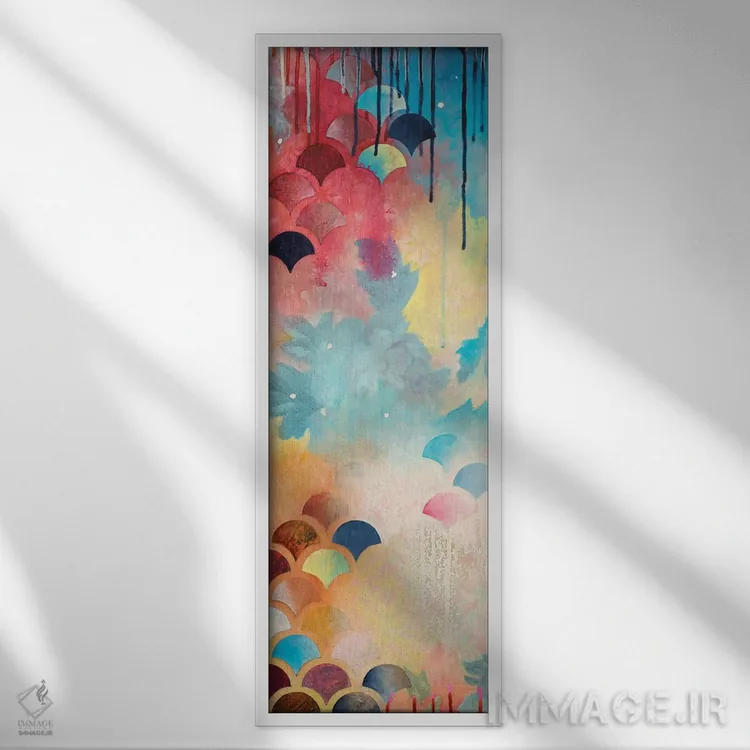 تابلو آداب معاشرت ۲ اثر هدر رابینسون - نمای قابدار سفید