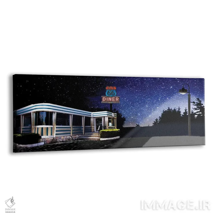 تابلو خودروی عضلانی ۶۶ (دوم) اثر هلن فلینت - نمای پرسپکتیو محصول