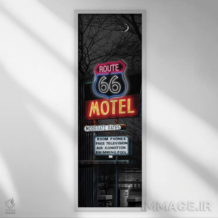 تابلو متل بدون نام ۱ اثر هلن فلینت - نمای قابدار سفید