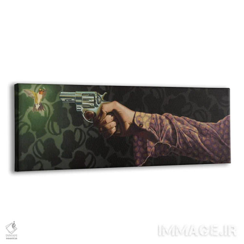 تابلو نفست را نگه ندار اثر استیفن هال - نمای پرسپکتیو محصول