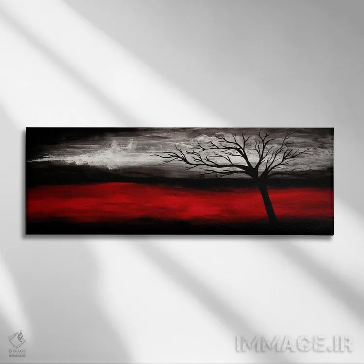 تابلو اشتیاق اثر هدر آفرود - نمای روبهرو روی دیوار