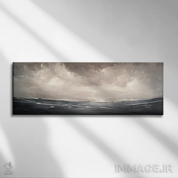 تابلو درخشیدن اثر هدر آفرود - نمای روبهرو روی دیوار