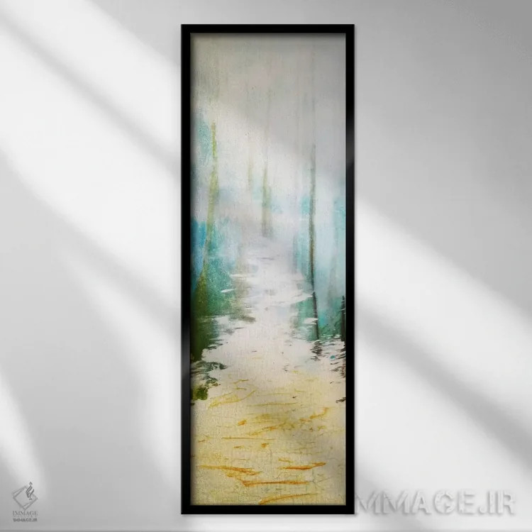 تابلو تمام سنین اثر هدر آفرود - نمای قابدار مشکی