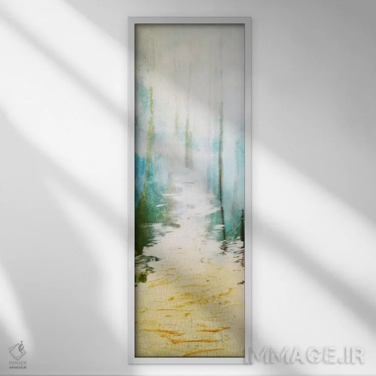 تابلو تمام سنین اثر هدر آفرود - نمای قابدار سفید