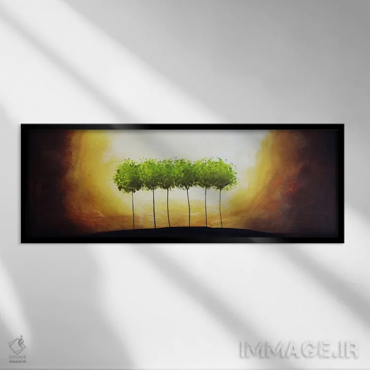 تابلو خانواده شماره ۳ اثر هدر آفرود - نمای قابدار مشکی