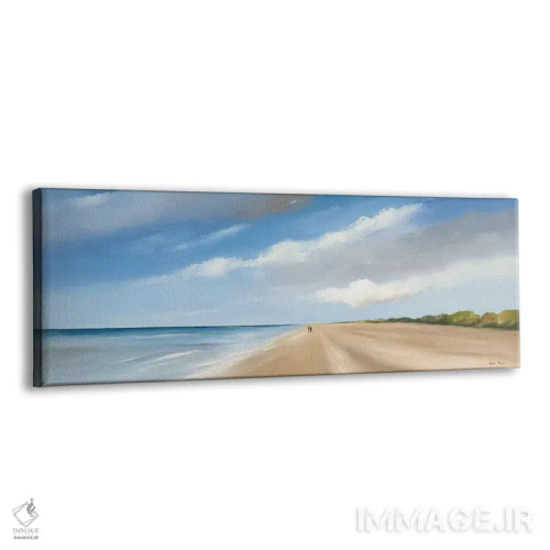 تابلو در امتداد دریا ۱ اثر هانس پاوس - نمای پرسپکتیو محصول