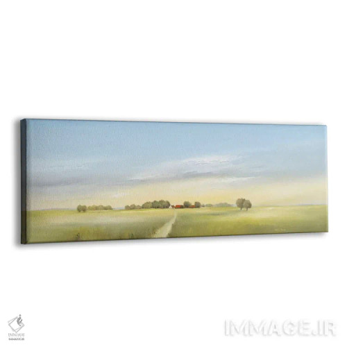 تابلو دشتهای کمارتفاع ۲ اثر هانس پاوس - نمای پرسپکتیو محصول