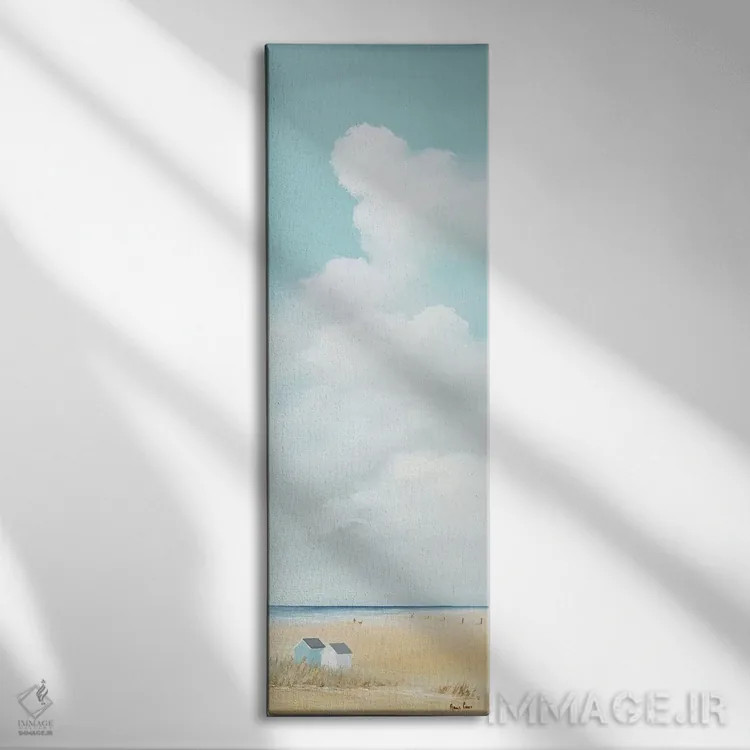 تابلو فصل تابستان ۲ اثر هانس پاوس - نمای روبهرو روی دیوار