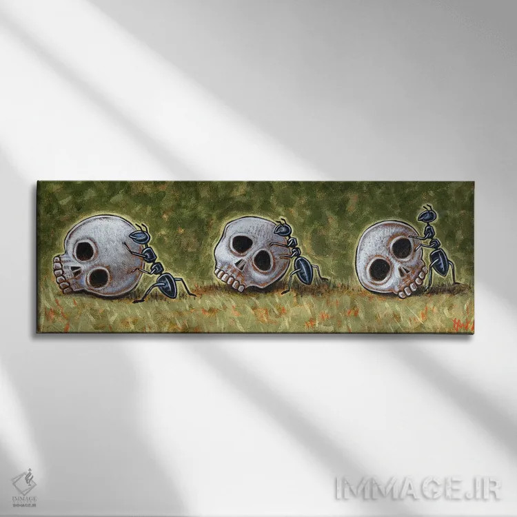 تابلو کاپریچوس کالاوراس ۳ اثر هالی وود - نمای روبهرو روی دیوار