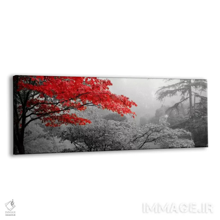 تابلو Butchart Gardens, Victoria, Vancouver Island, British Columbia, Canada Color Pop,درختان باغ بوتچارت ویکتوریا جزیره ونکوور کانادا با رنگ تقویتی اثر پانورامیک ایمجز (استودیو عکاسی عریض) - نمای پرسپکتیو محصول