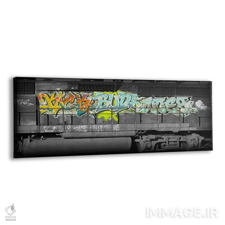 تابلو قطار دوستانه اثر فایو بای فایو کالکتیو - نمای پرسپکتیو محصول