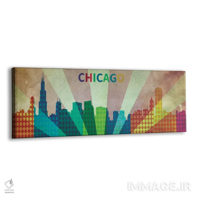 تابلو شهر چی (شیکاگو) اثر فایو بای فایو کالکتیو - نمای پرسپکتیو محصول