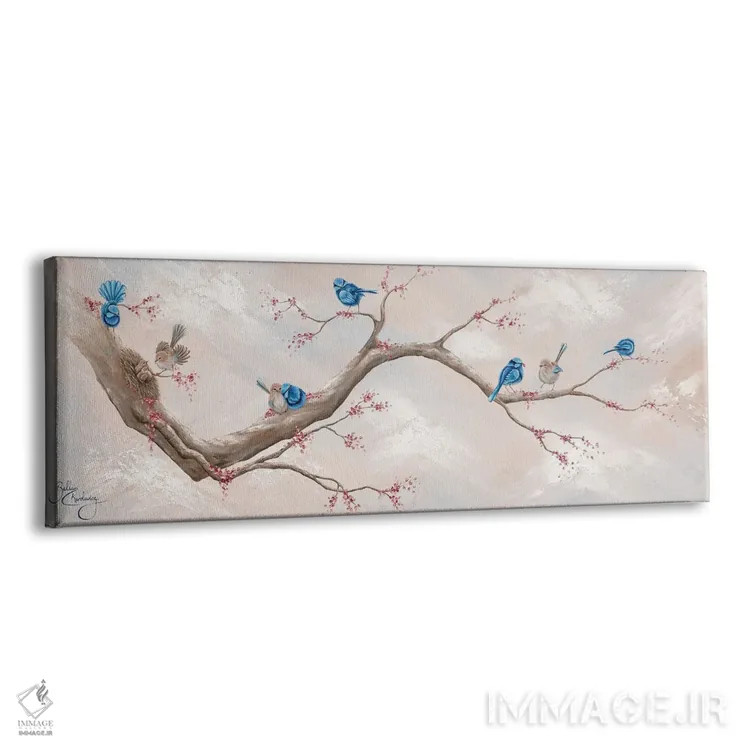 تابلو Ventures,پرنده پری وِرن، ماجراجوییها (نوعی پرنده استرالیایی) اثر ایزابیلا کارولِویچ - نمای پرسپکتیو محصول