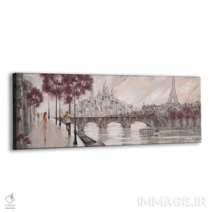 تابلو فریفتهٔ ملودی اثر ایزابیلا کارولِویچ - نمای پرسپکتیو محصول