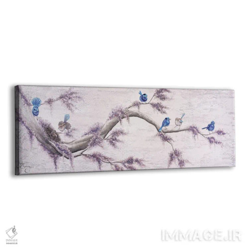 تابلو پریورنهای باشکوه (نوعی پرنده استرالیایی) اثر ایزابیلا کارولِویچ - نمای پرسپکتیو محصول