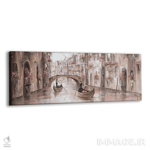 تابلو Venice Charm,آرامش، جذابیت ونیز اثر ایزابیلا کارولِویچ - نمای پرسپکتیو محصول