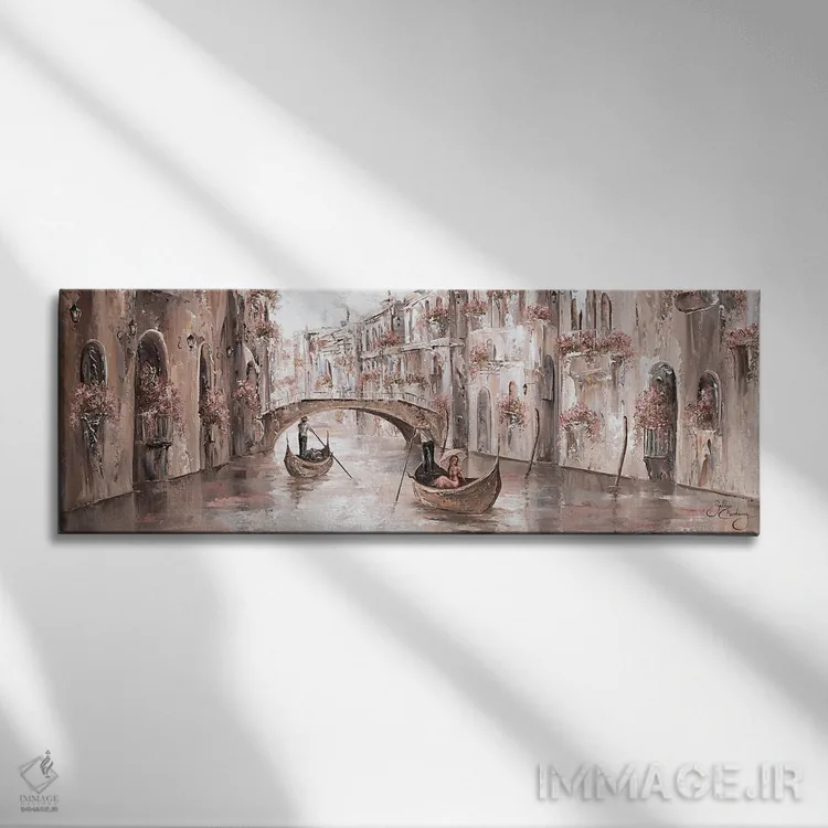 تابلو Venice Charm,آرامش، جذابیت ونیز اثر ایزابیلا کارولِویچ - نمای روبهرو روی دیوار