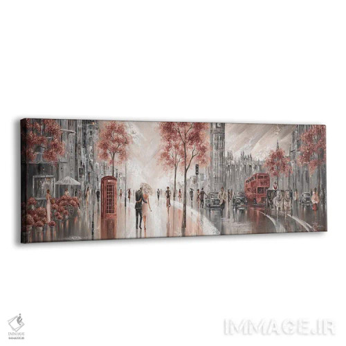 تابلو لندن لوکس ۲ اثر ایزابیلا کارولِویچ - نمای پرسپکتیو محصول